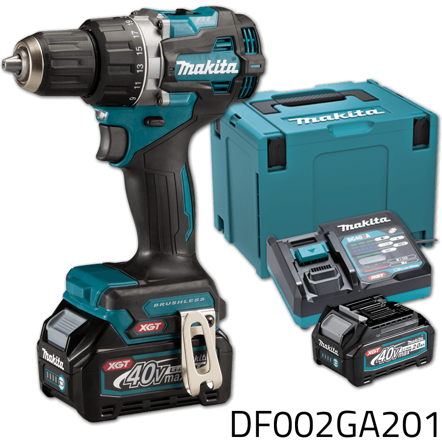 Makita DF002GA201 40V Cordless Brushless Drill (XGT-Series) | Makita by KHM Megatools Corp. Makita DF002GA201 40V Cordless Brushless Drill (XGT-Series) | Makita by KHM Megatools Corp.